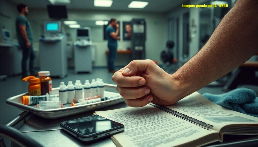 Relatos de agressividade e riscos dos anabolizantes