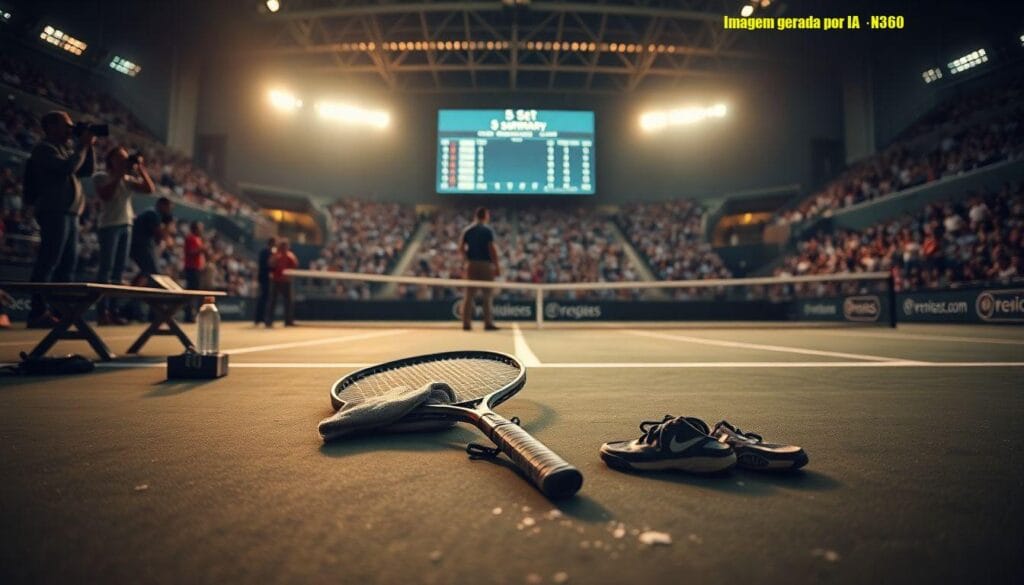 Djokovic vence Sinner em 5 sets e vai à final com Alcaraz