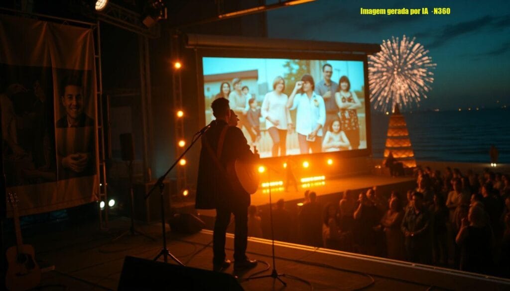 Gilberto Gil homenageia Preta Gil no Show da Virada