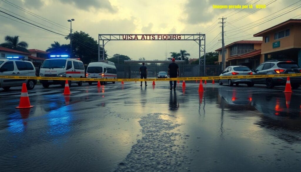 Avenidas de Betim alagam; América x Betim é cancelado