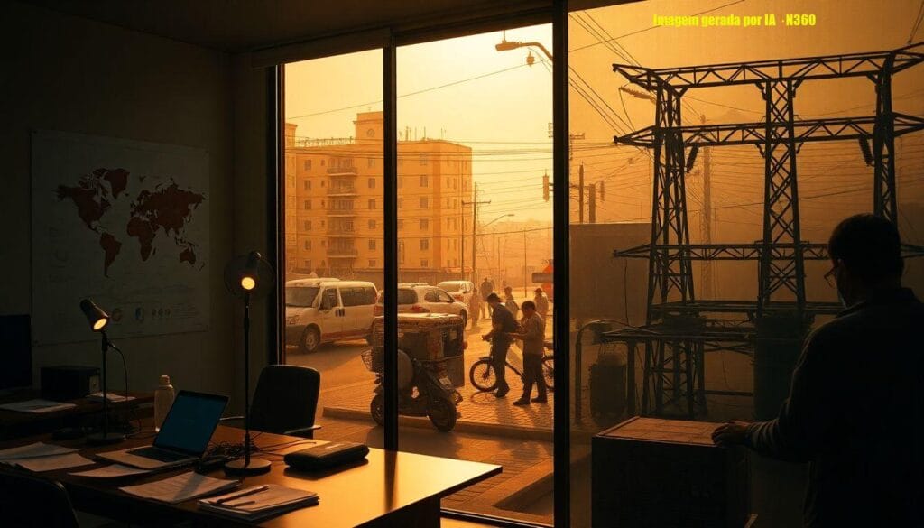 Apagão atinge quase 1 milhão na Grande Buenos Aires