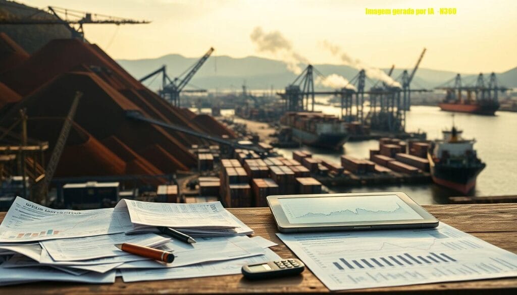 Vale e siderúrgicas sobem após minério atingir máxima