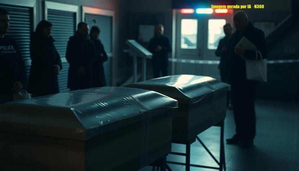 Pai diz não ter visto rosto do filho após velório