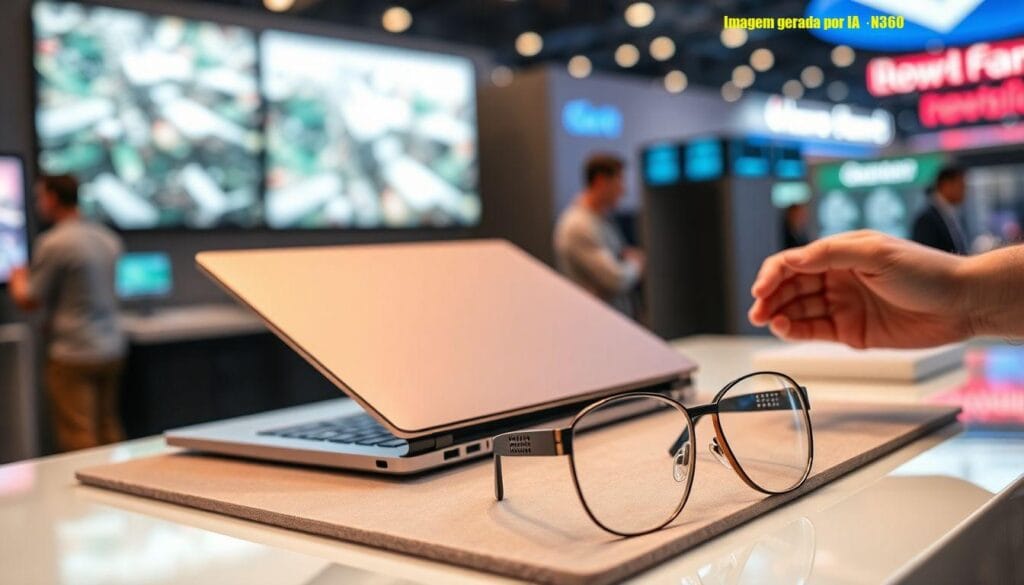 Lenovo mostra notebooks que 'crescem' e óculos com áudio