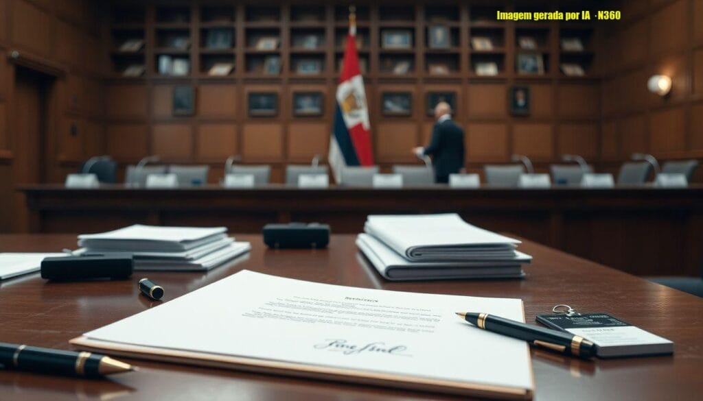 Lewandowski entrega carta e deixa Ministério da Justiça