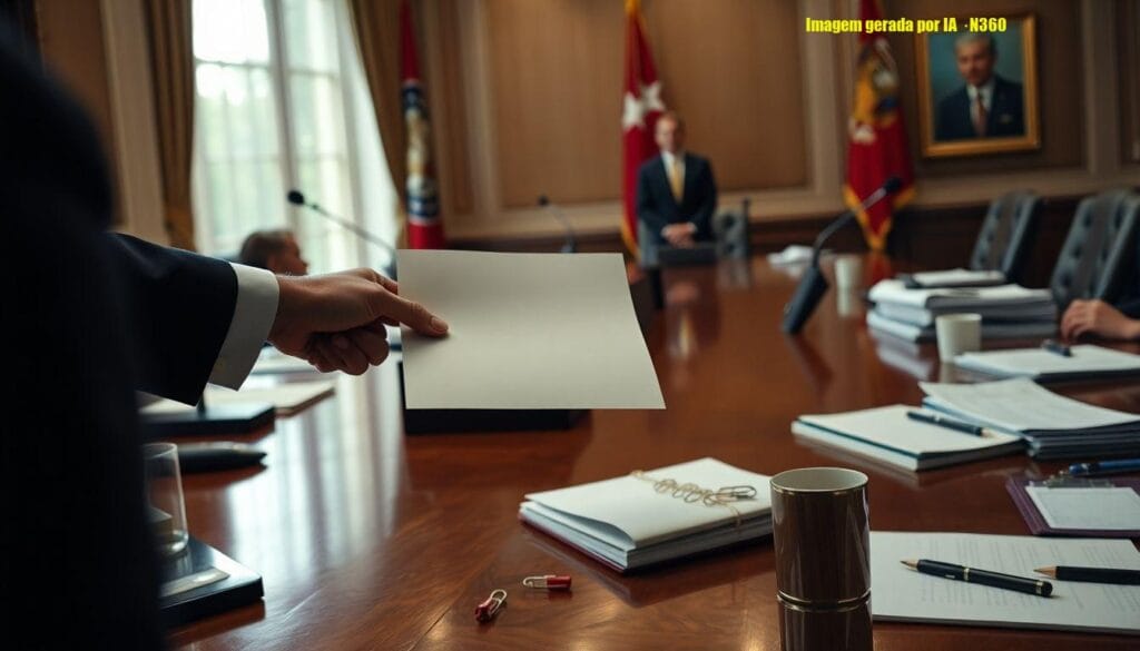 Lewandowski entrega carta e deixa Ministério da Justiça