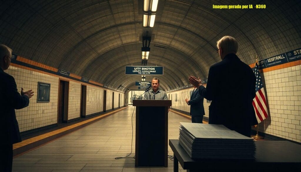 De 'subsolo', Mamdani toma posse e questiona a alma do país