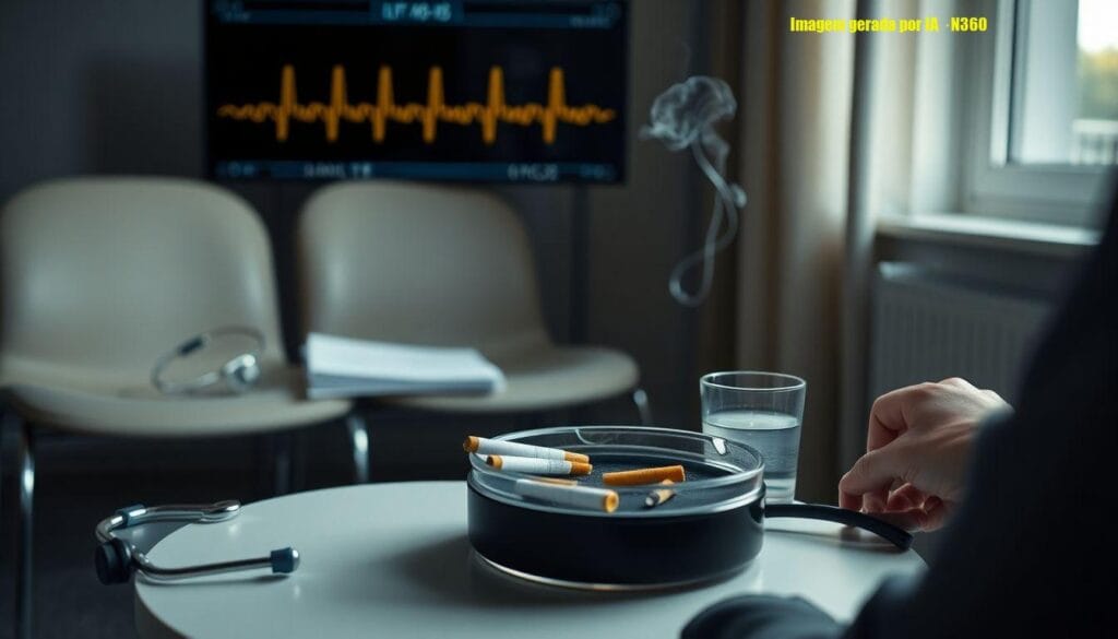 Um cigarro por dia já prejudica o coração