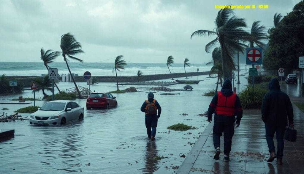 Ciclone extratropical ameaça Santa Catarina no fim de semana