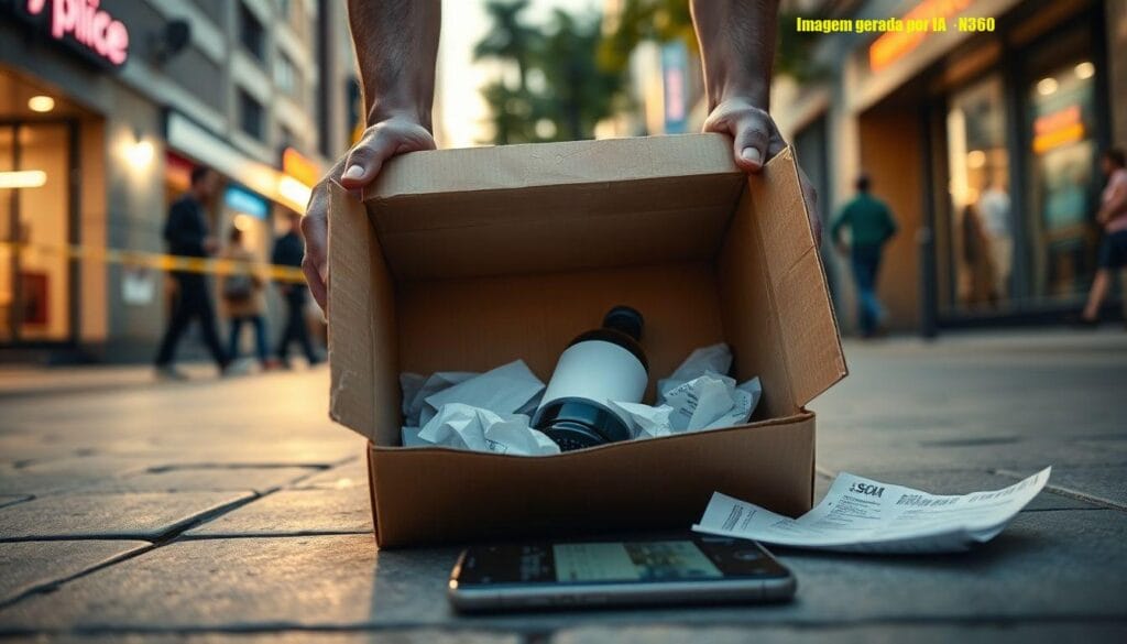 Emílio Dantas denuncia golpe: recebeu azeite no lugar de vídeo-game