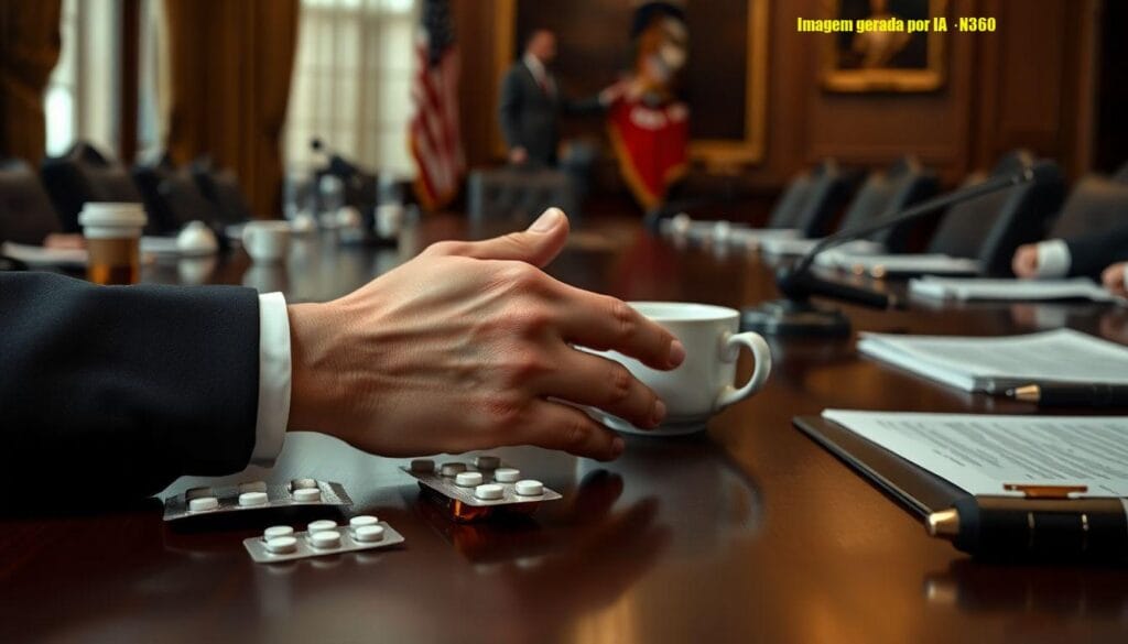 Trump atribui hematomas nas mãos à aspirina e nega cochilos