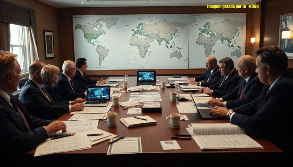 Trump recebe opções militares sobre o Irã, dizem fontes