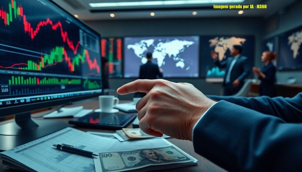 Calendário econômico: prévia do PIB, serviços e inflação dos EUA