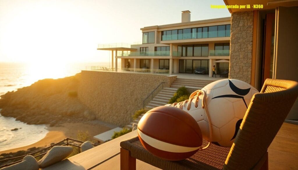 Mansão em Cascais atribuída a Cristiano Ronaldo