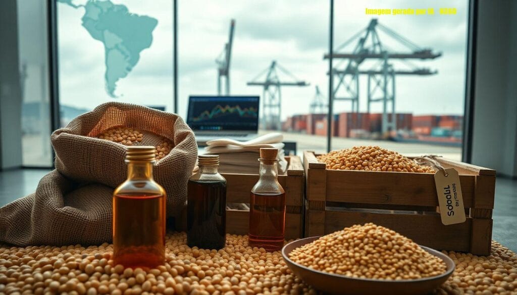 Soja avança em Chicago antes do relatório do USDA