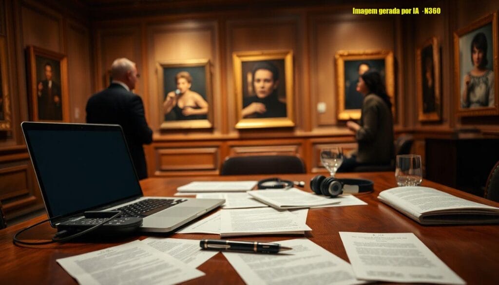 Leitura labial em premiação: alegações sem confirmação