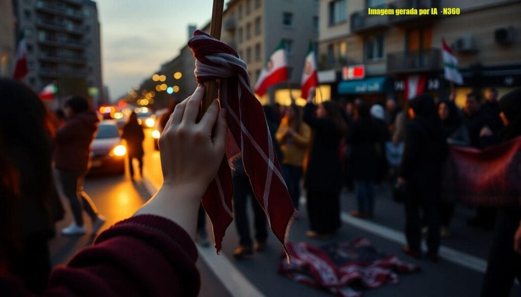 Revolução feminina no Irã e o silêncio do ativismo