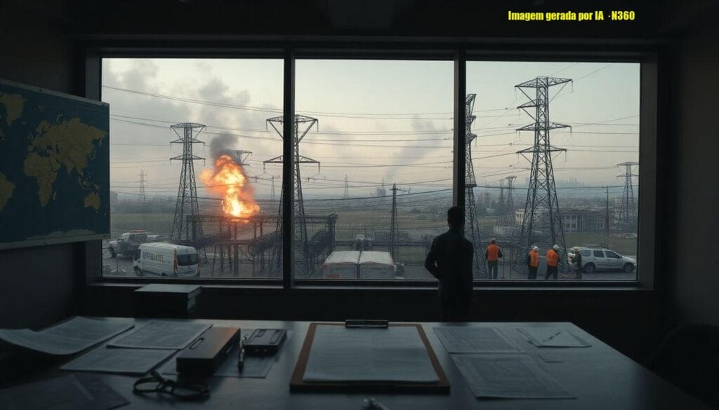 Ataques deixam Kiev às escuras em nova onda de bombardeios