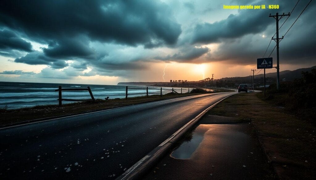 Novo ciclone põe SC e oito estados em alerta
