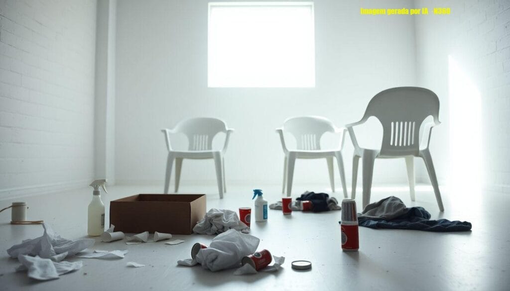 Quarto branco do BBB 26: fezes na parede e desistência