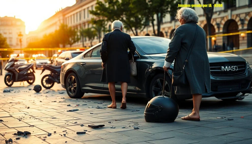 Idosa é agredida por motociclista em Lourdes, BH