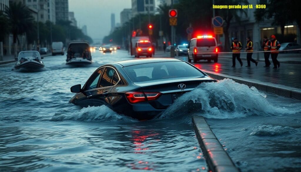 Casal desaparece após enxurrada em São Paulo