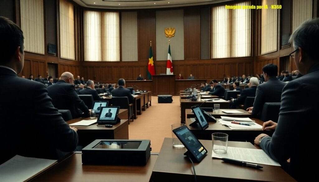 STF abre ano judiciário com nove ministros