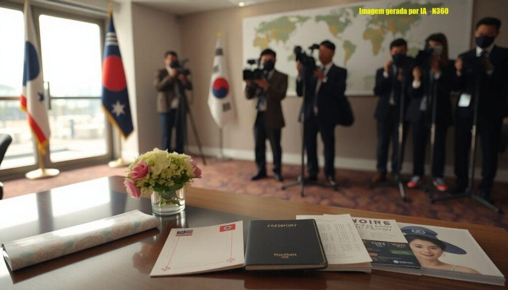 Janja desembarca na Coreia do Sul antes de Lula