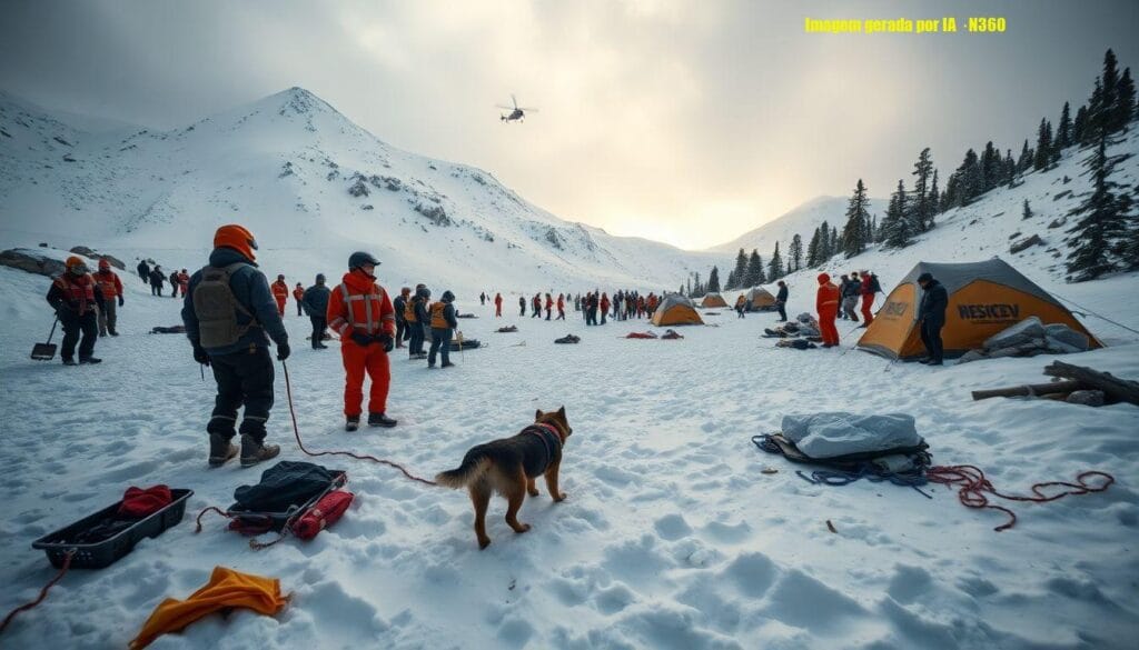Avalanche em Castle Peak (Calif.) deixa ao menos 8 mortos