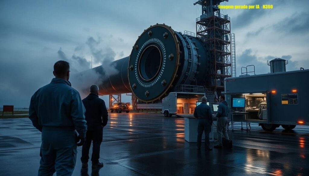 Após vazamento, NASA conclui teste do SLS antes do Artemis 2