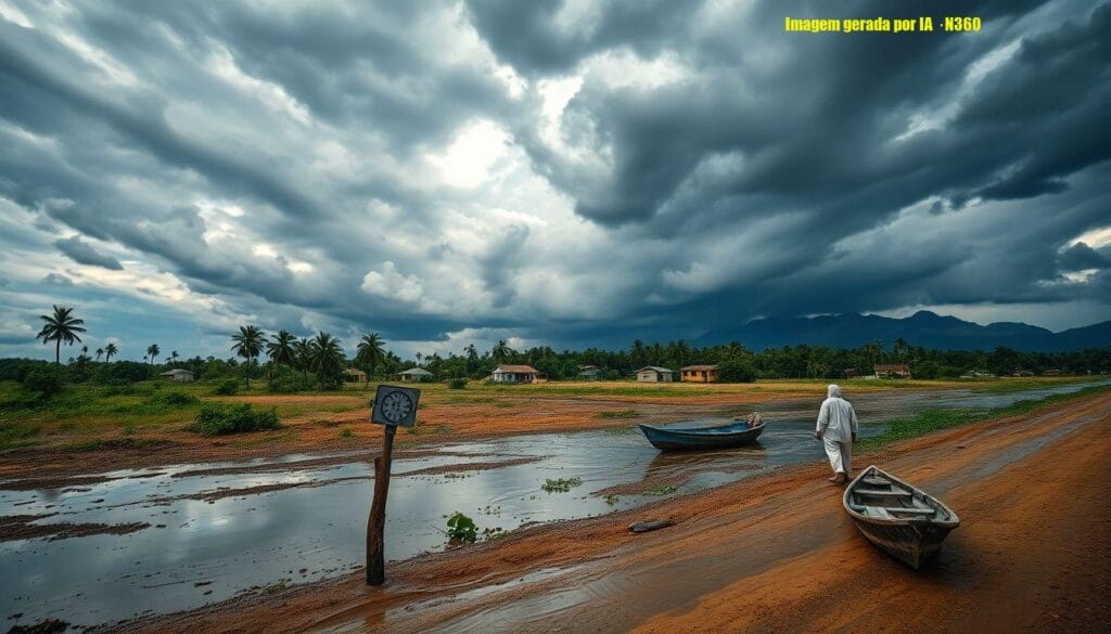 Niño do Atlântico e ZCIT intensificam chuvas no Ceará