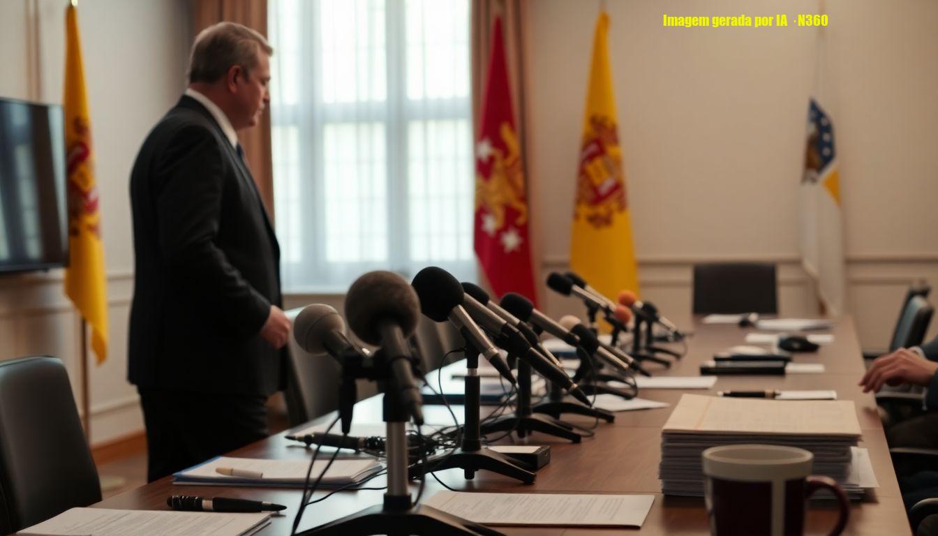 Tarcísio interrompe entrevista após pergunta sobre Ramuth