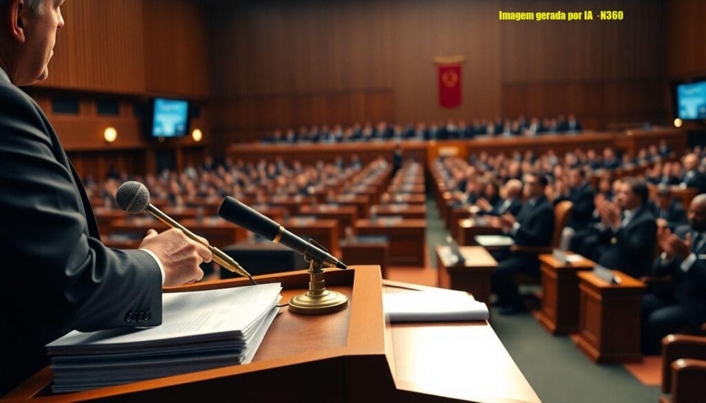 Zema faz discurso de despedida na ALMG e elogia Tadeu