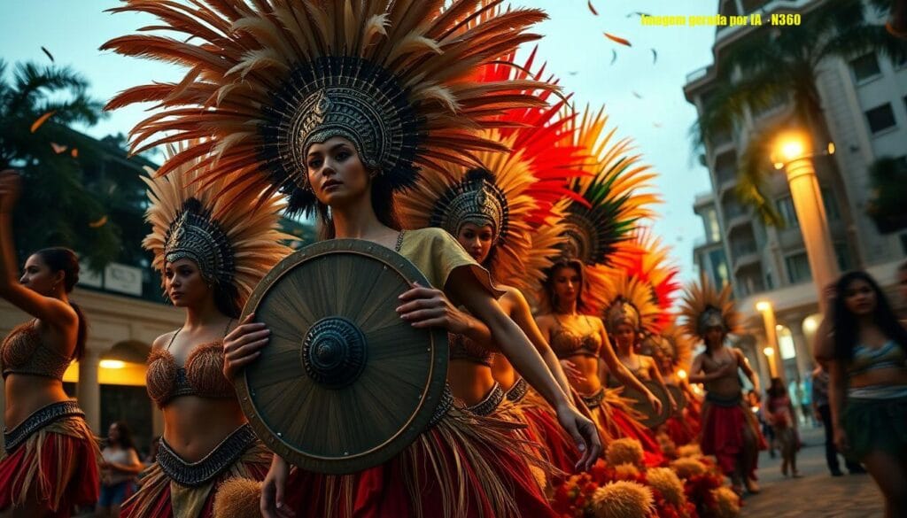 Desfile das Campeãs: Dragões revive Icamiabas