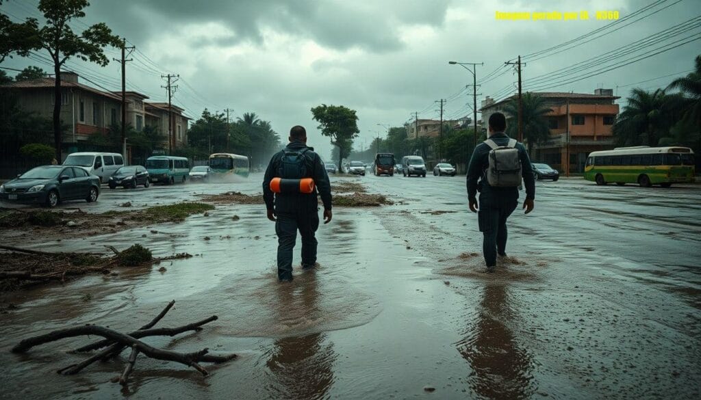 O que é o ‘cavado’ que impulsionou as chuvas em Juiz de Fora