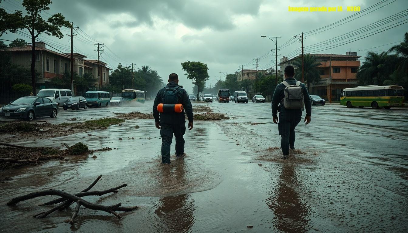 O que é o ‘cavado’ que impulsionou as chuvas em Juiz de Fora