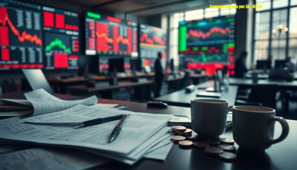 Bolsa: suposto relatório sobre IA e a queda em Nova York