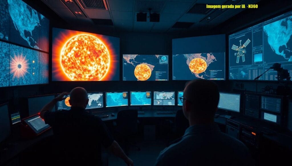 Sol registra quatro erupções fortes em série