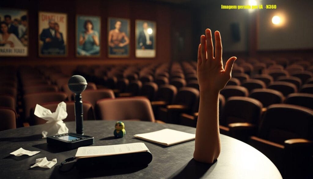 John Davidson se manifesta após episódio no BAFTA