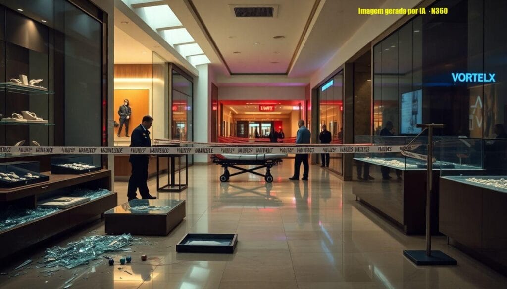 Mulher é morta em joalheria de shopping em São Paulo