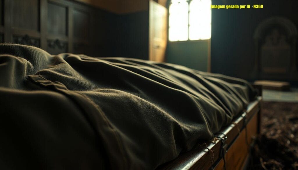 Jaqueta intacta sobre caixão de Dinho: por que resistiu