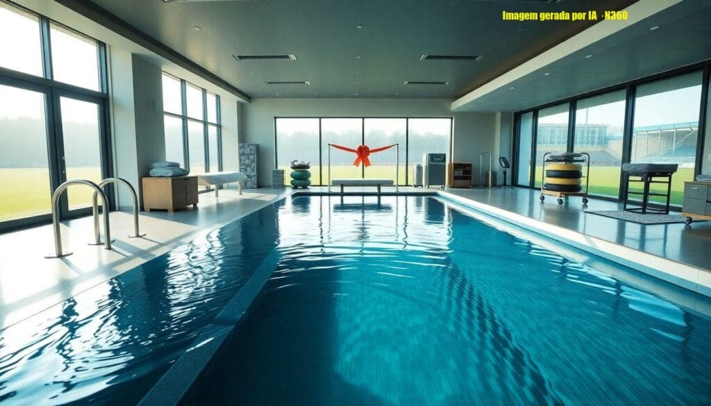 Botafogo inaugura área molhada no CT por R$ 10 milhões