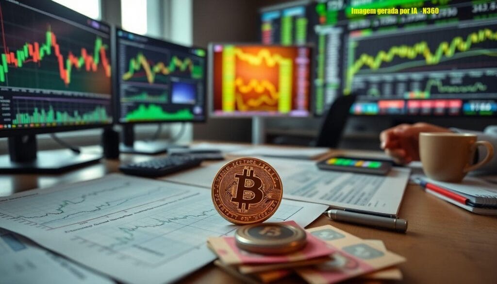 Bitcoin registra leve alta após mínima desde abril