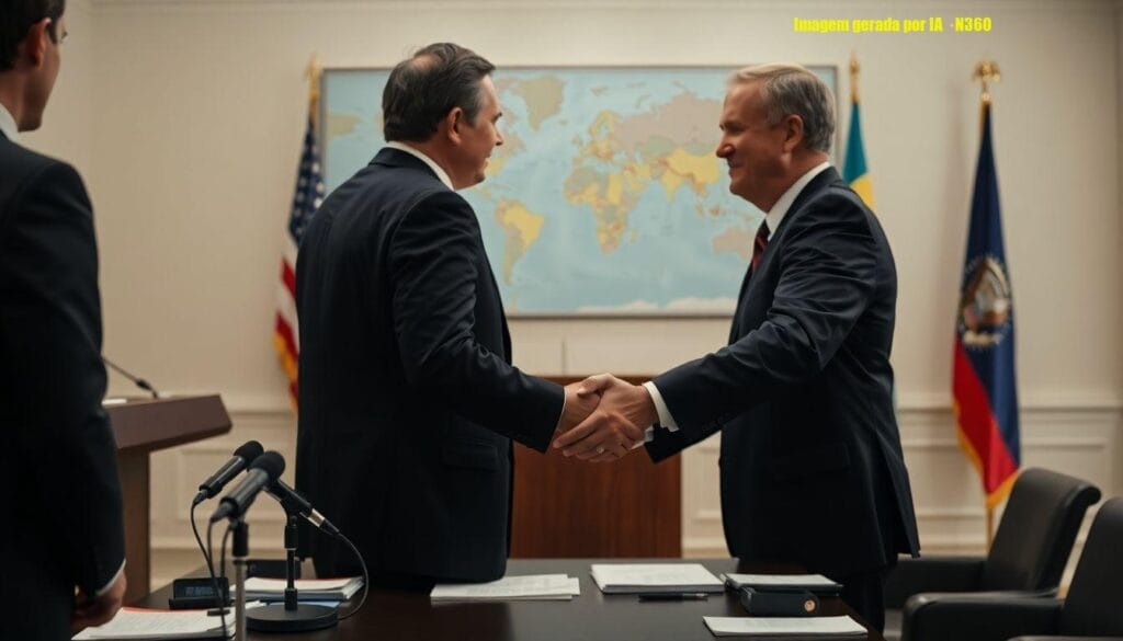 Trump e Petro trocam elogios e selam reaproximação