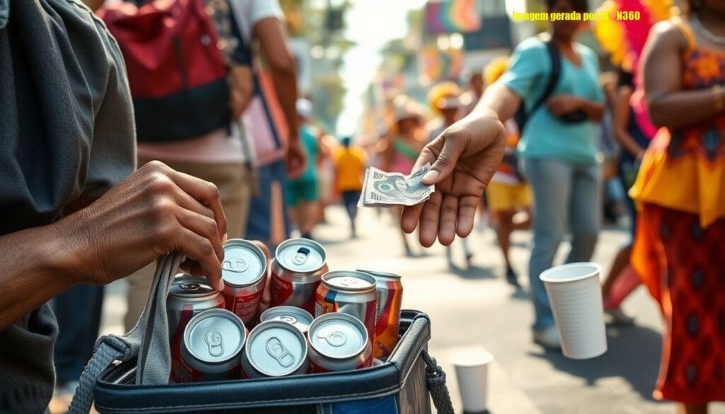 Latinhas chegam a R$ 25 em blocos do Carnaval de BH