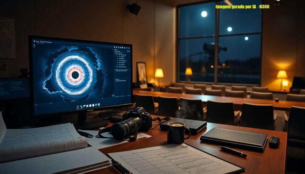 Buraco negro expulsa restos de estrela despedaçada