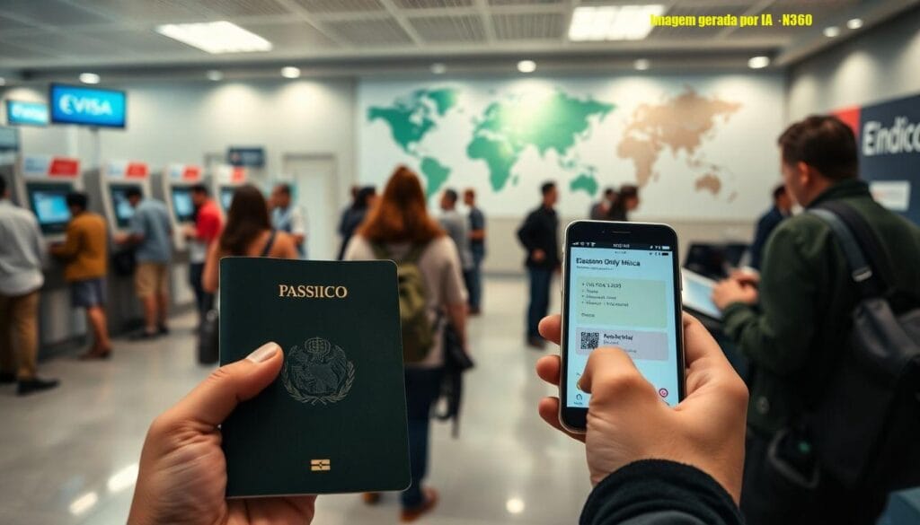 México exige e‑Visa para brasileiros a partir de quinta