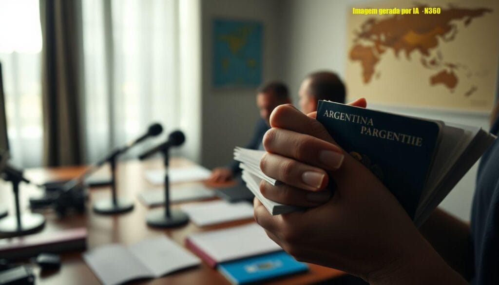 Argentina investigada no Rio diz estar 'morta de medo'