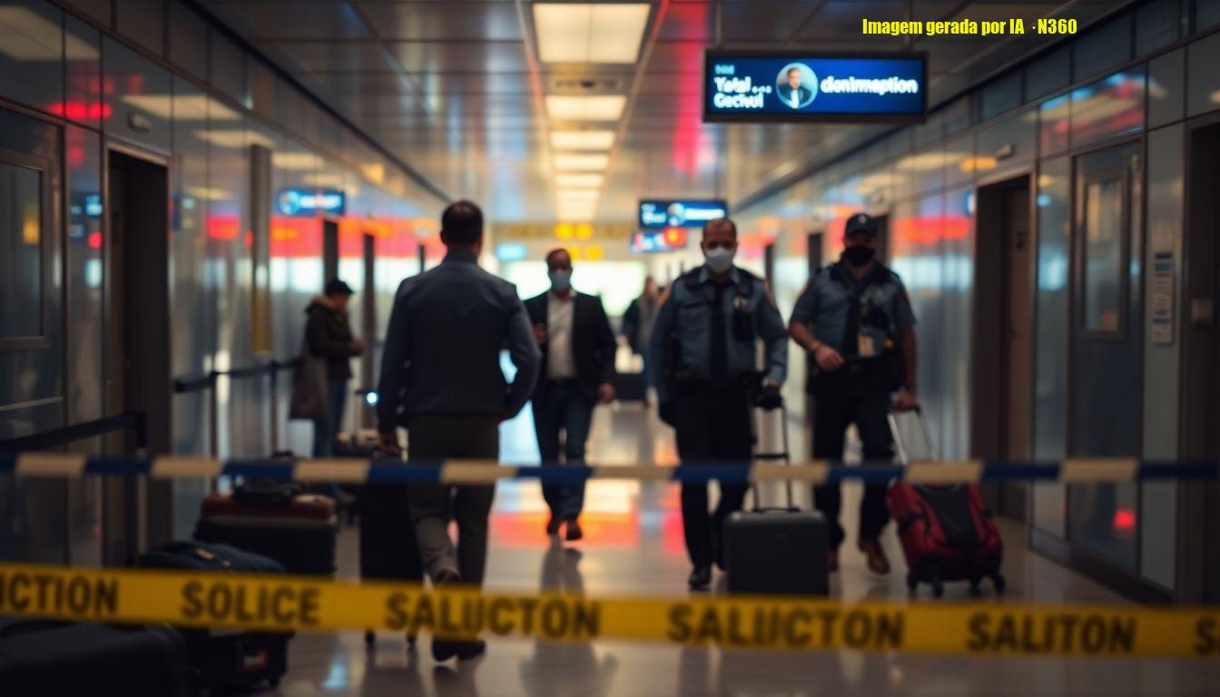 Bolsonarista deportada dos EUA é presa em Confins