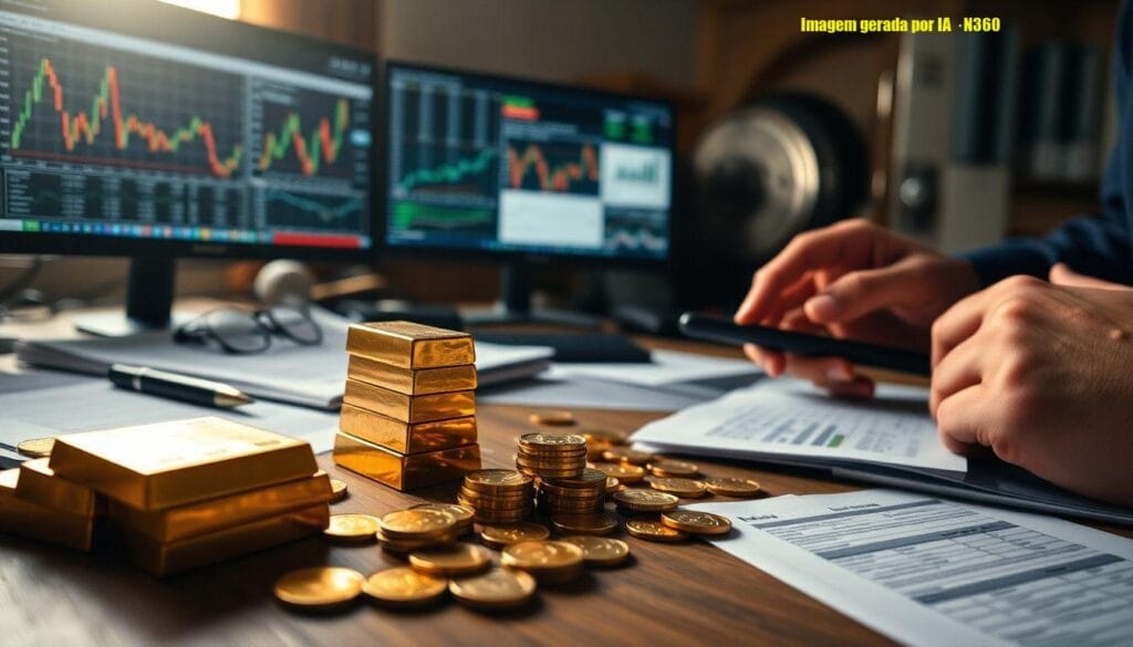 Ouro é boa proteção em tempos de turbulência?